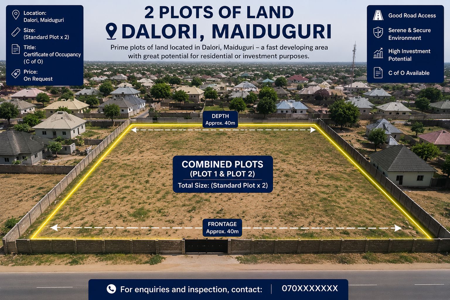 1 Plot at Dalori — view 2