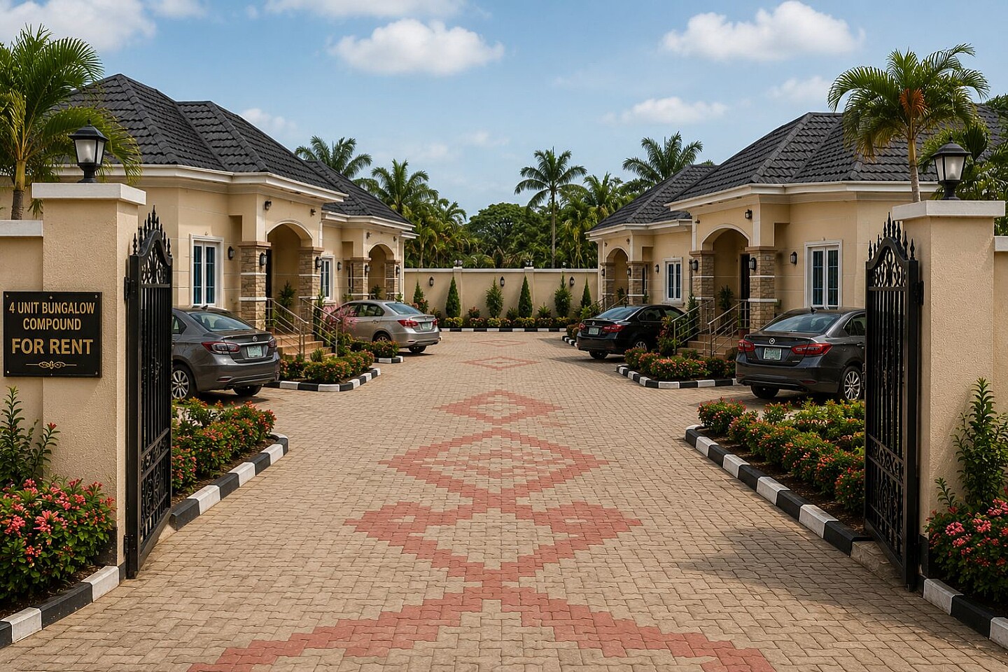 4-Unit 2 Bedroom Bungalow Compound in Jabi